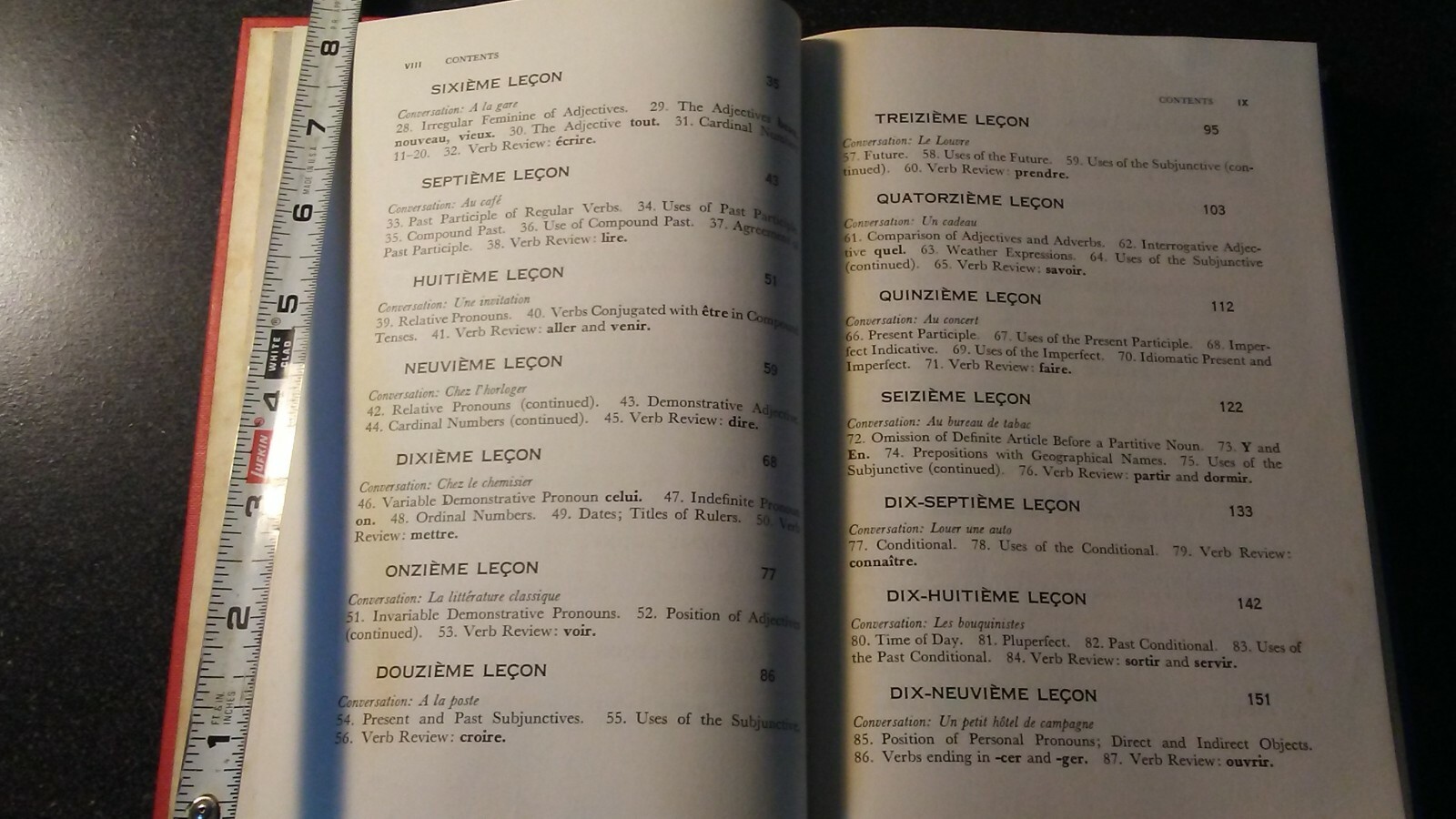 1960 FRENCH CONVERSATIONAL REVIEW GRAMMAR Mondelli