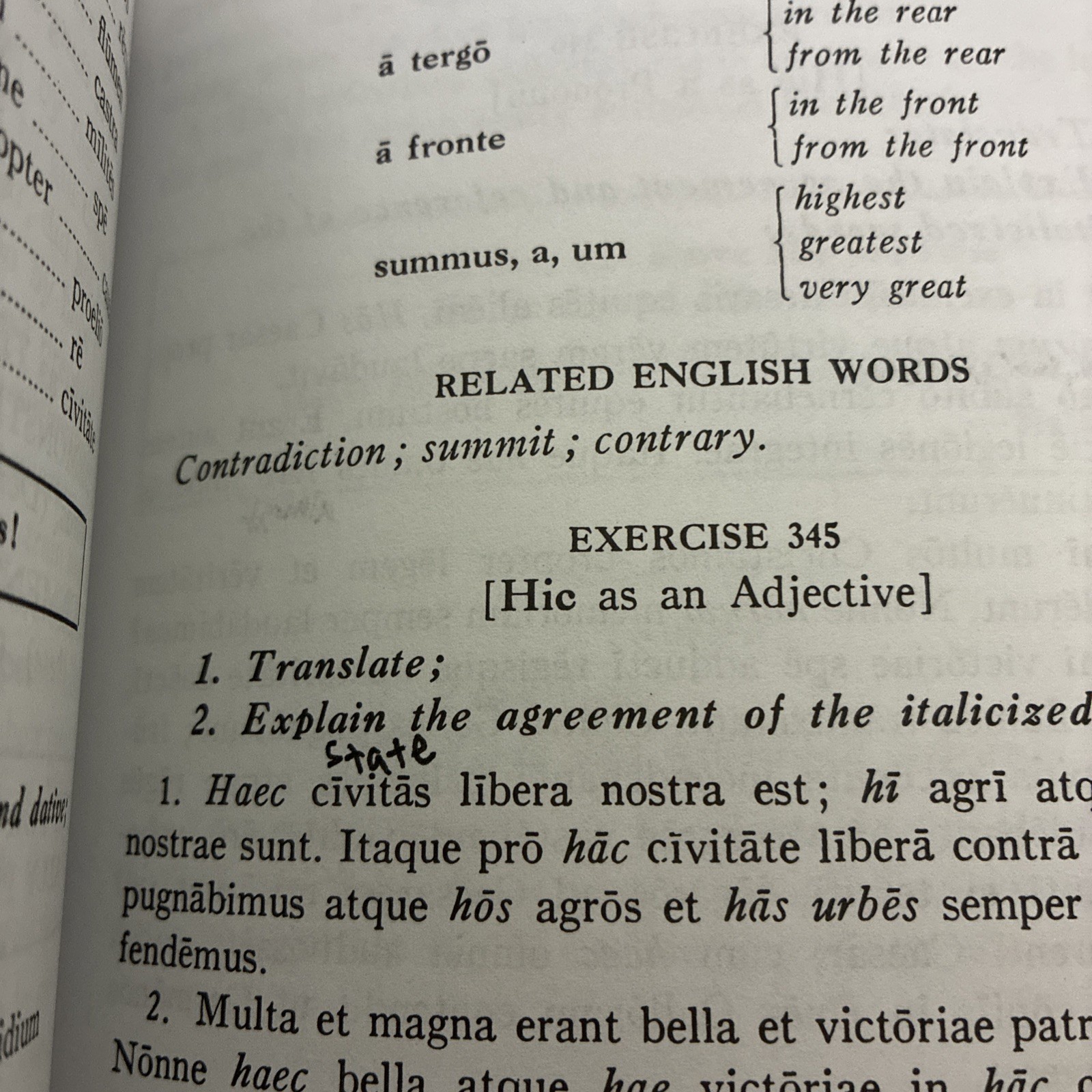 Henle First Year Latin Set – Text and Grammar Book
