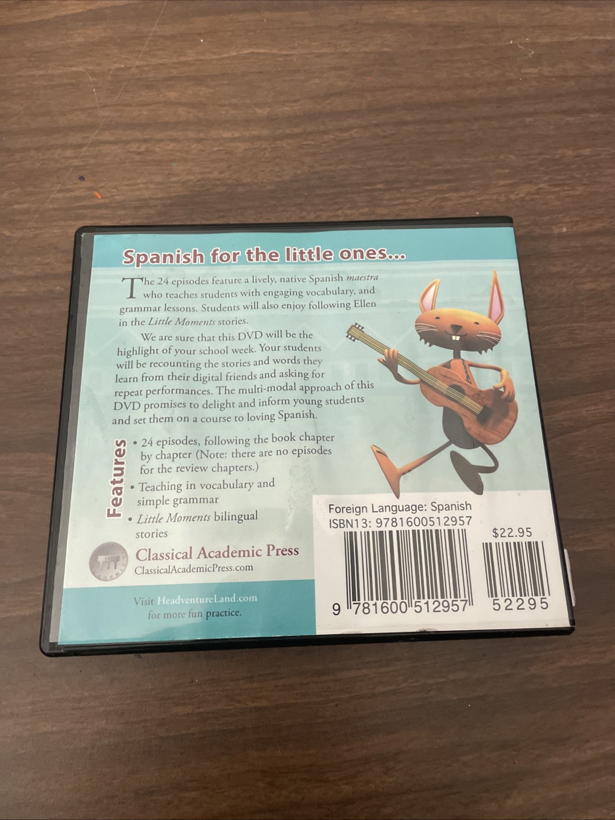 Song School Spanish Program- Grade 1-3 (Classical Academic Press) DVD Set Only