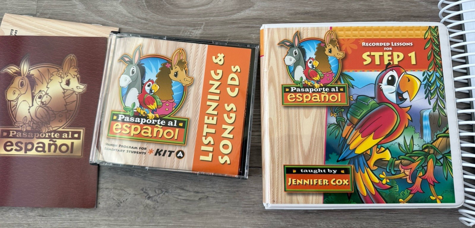 BJU Press Pasaporte al Español KIT A – Like New Spanish Program Elementary Kids