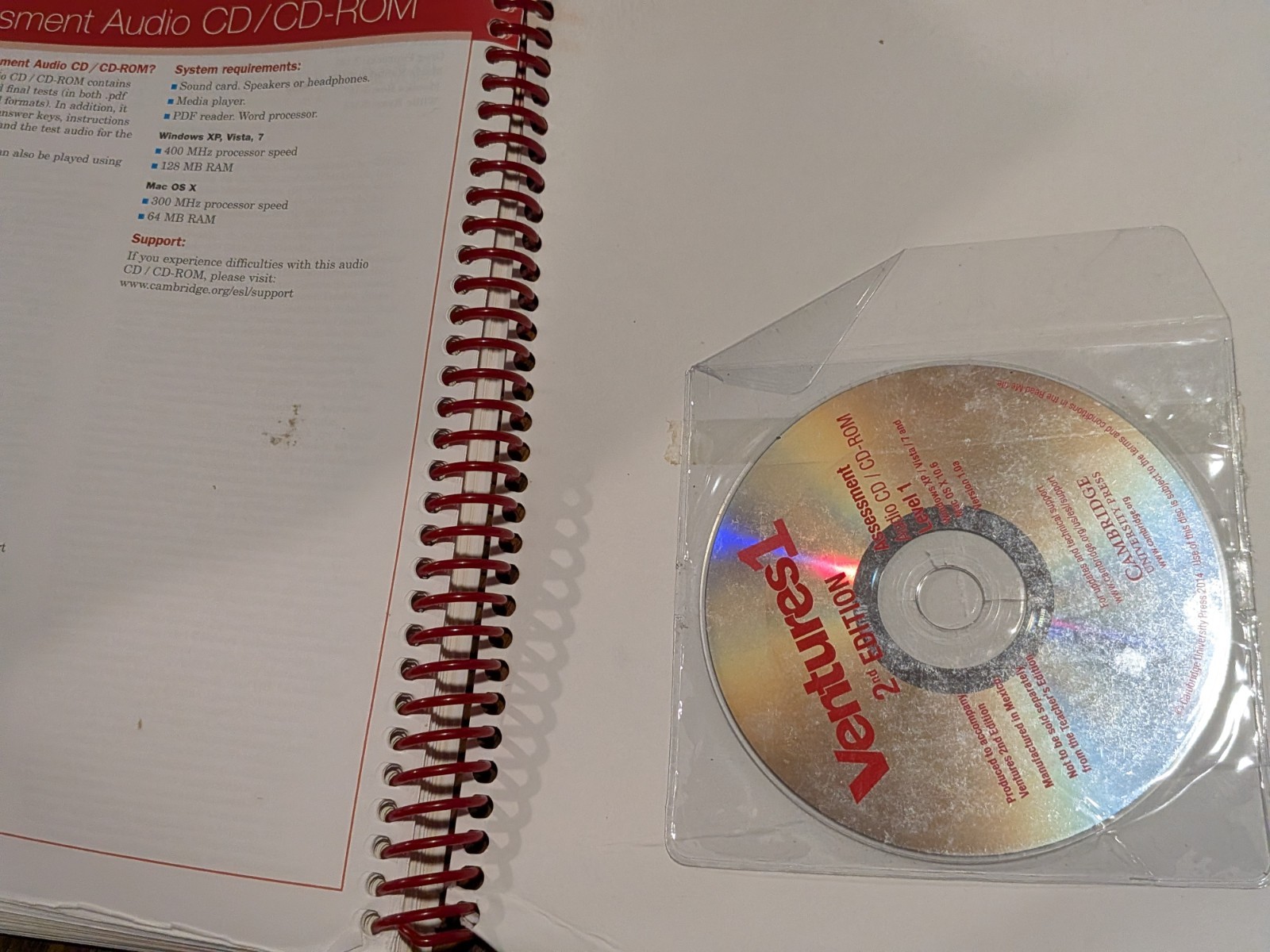 Ventures Level 1 (2nd Edition) Teacher Edition, Spiral Bound, CD