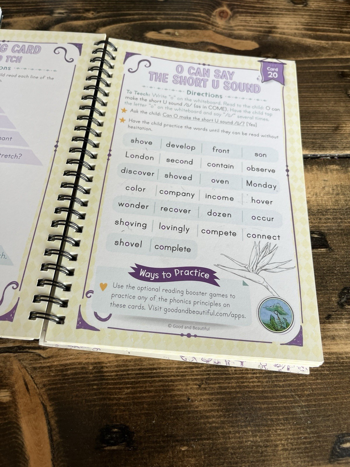 The Good and the Beautiful Language Arts & Literature Level 2 Booster Cards C