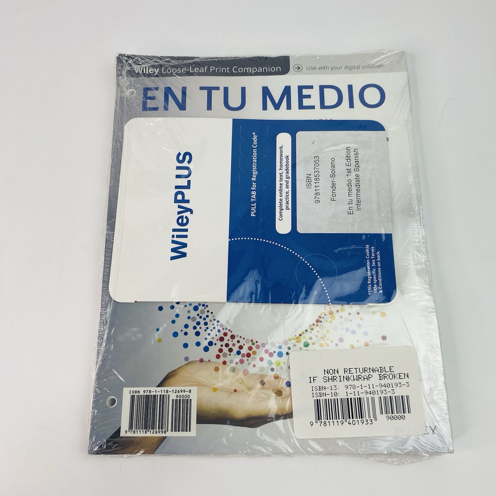 En Tu Medio: Intermediate Spanish 1st Edition • WileyPLUS Loose Leaf Companion