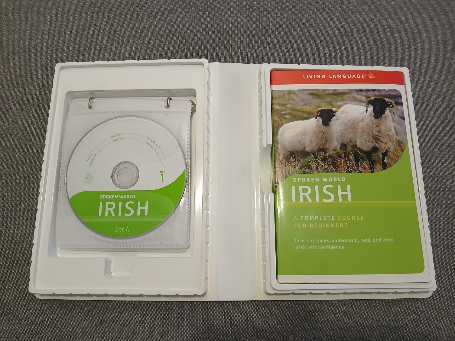 Spoken World: Irish (Book & 6 CDs) by Living Language Staff – 2009 – 304 pages