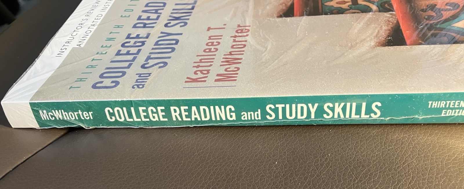 COLLEGE READING AND STUDY SKILLS 13th Ed By Mcwhorter Instructor Edition New