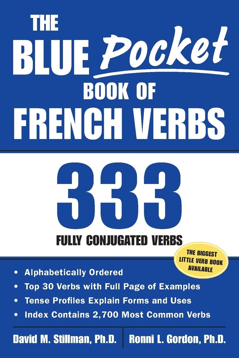 The Blue Pocket Book of French Verbs : 333 Fully Conjugated Verbs – paperbac…