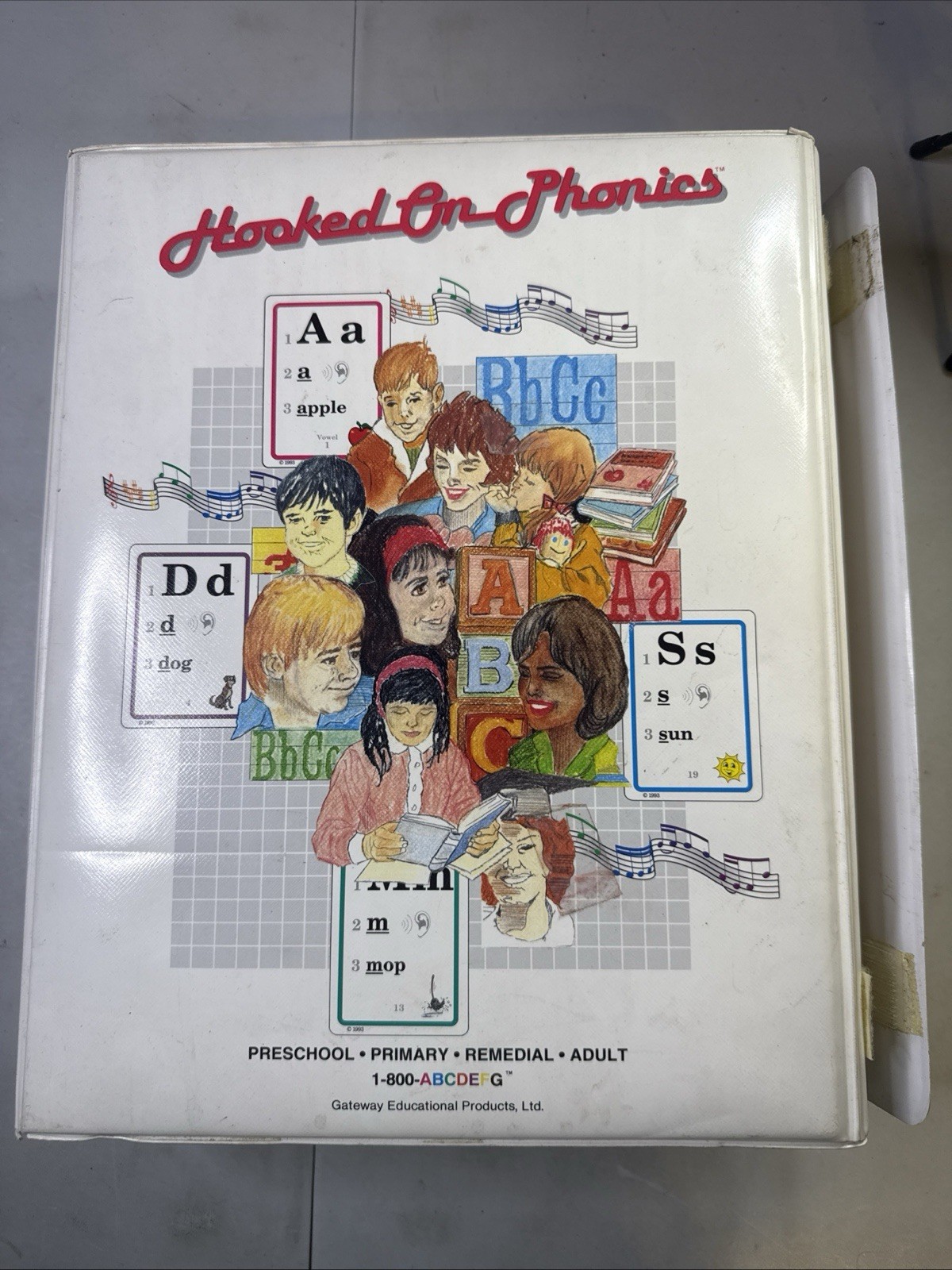 Vintage 1993 Hooked On Phonics Complete Set Gateway Educational Products Reading