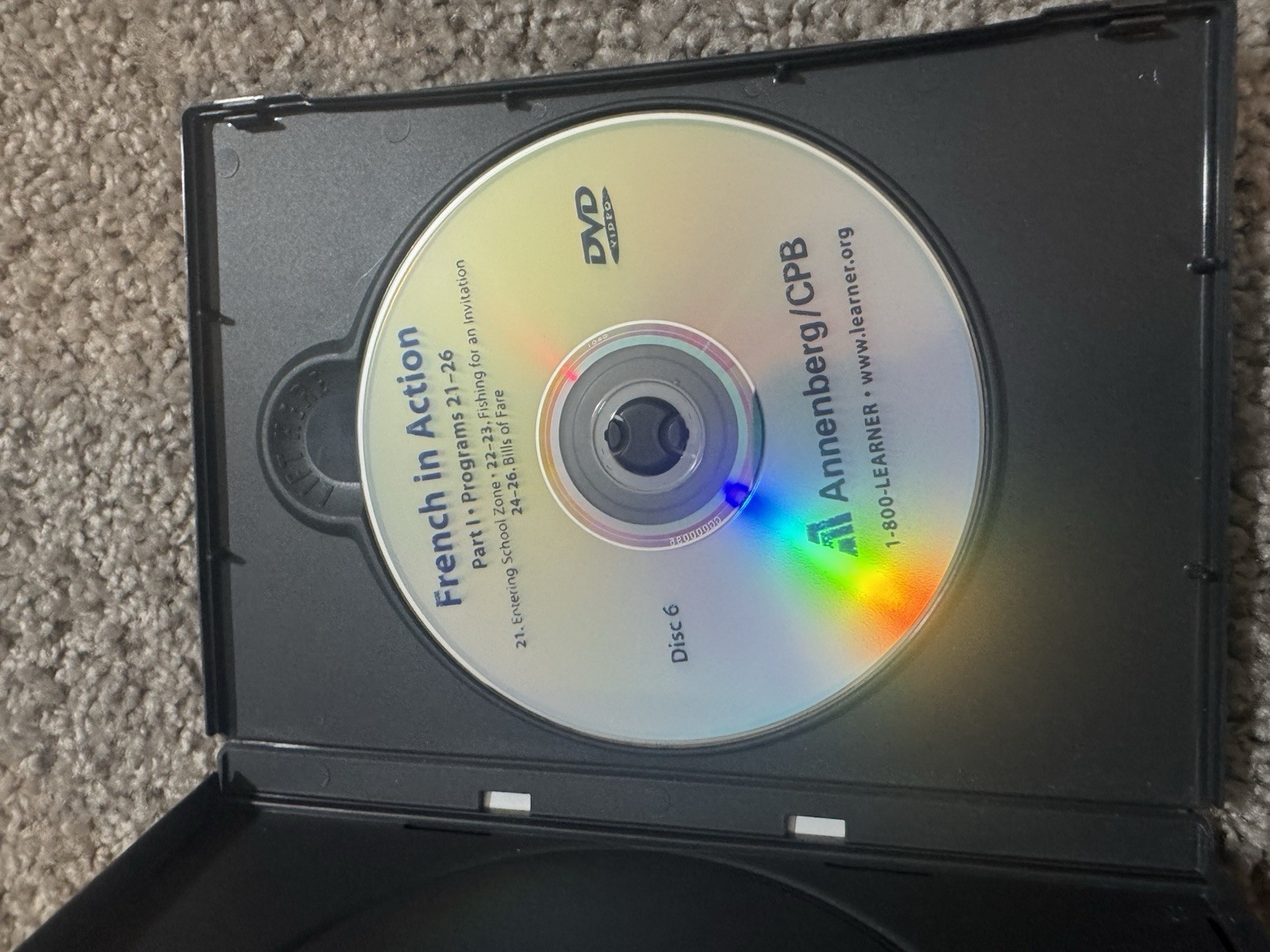 French in Action DVD – Program Part 1 Language Education 6 DVD set