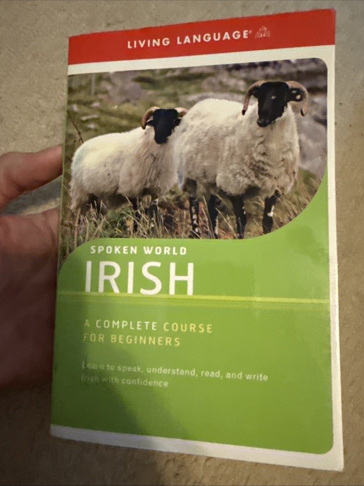 Spoken World: Irish (Book ONLY) by Living Language