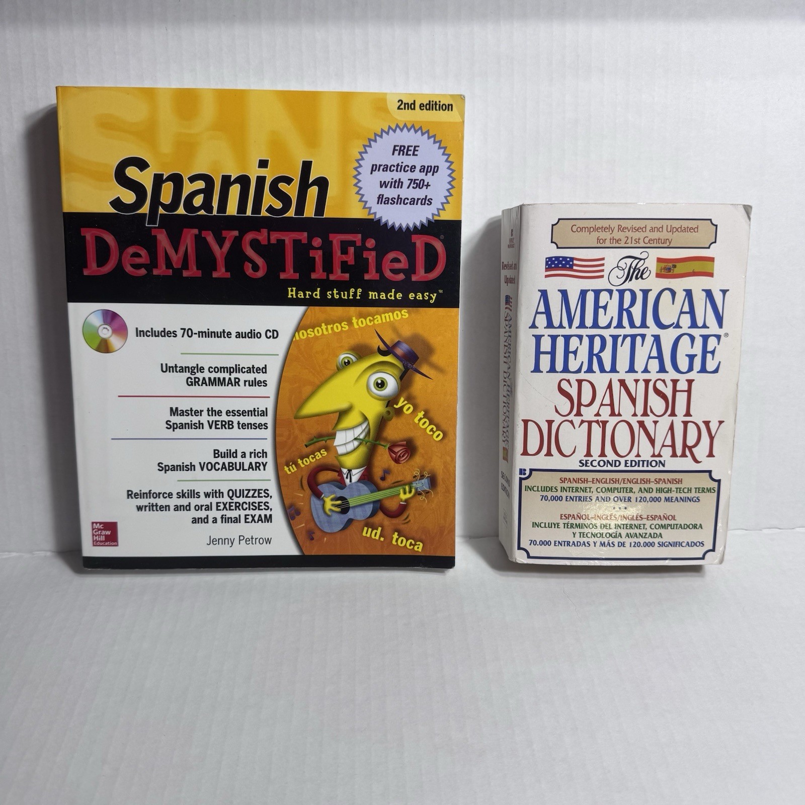 Demystified Spanish Demystified Jenny Petrow & Am. Heritage Spanish Dictionary