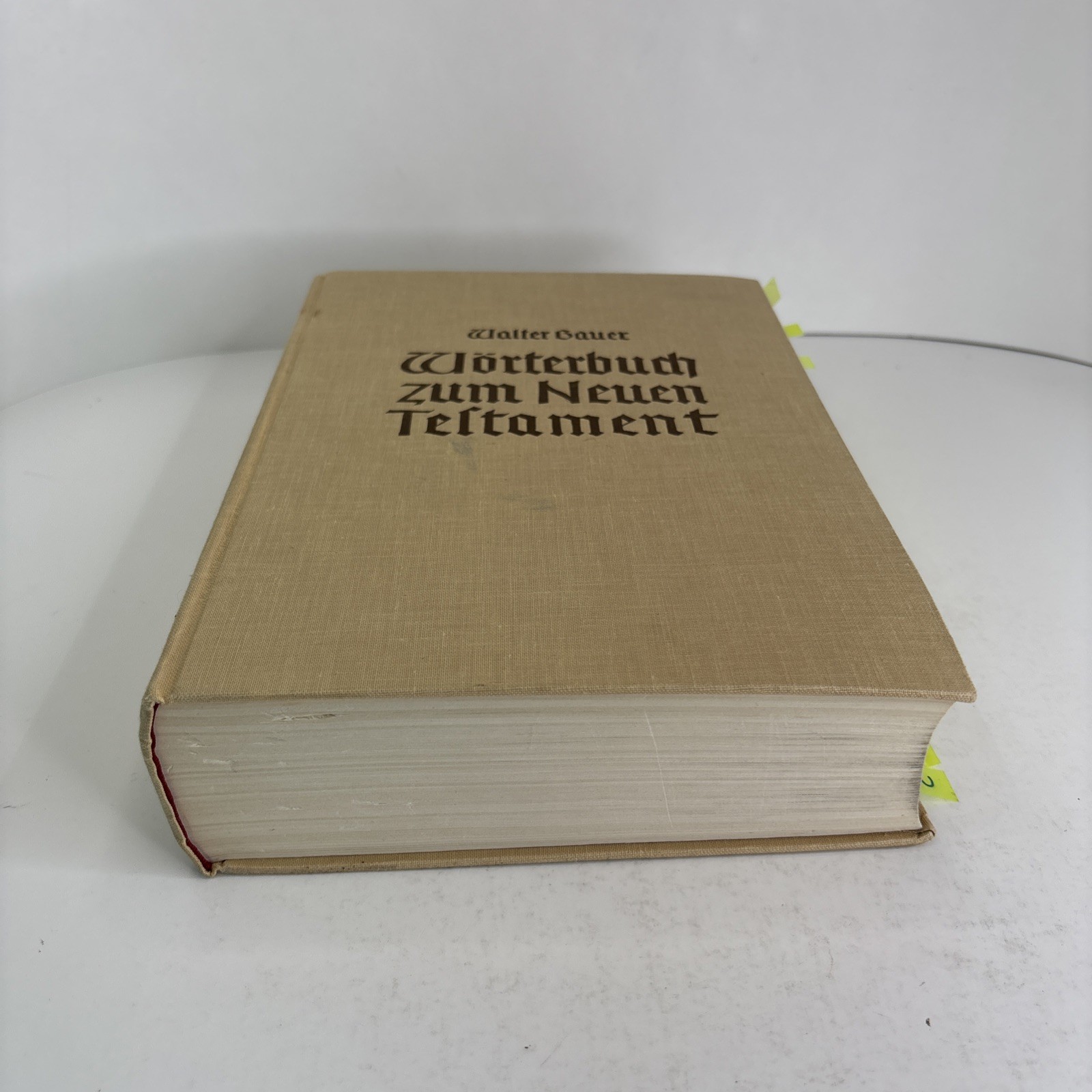 Wörterbuch zum Neuen Testament, Walter Bauer Greek-German Dictionary 1958