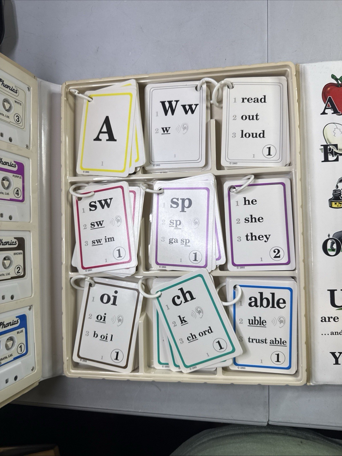 Vintage 1993 Hooked On Phonics Complete Set Gateway Educational Products Reading