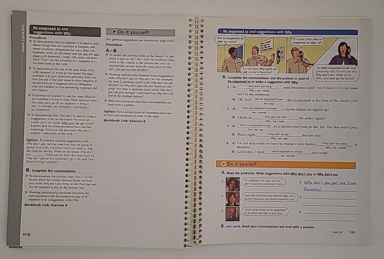 ESL 4 Workplace Plus: Living and Working in English (Teachers Guide & Workbook)