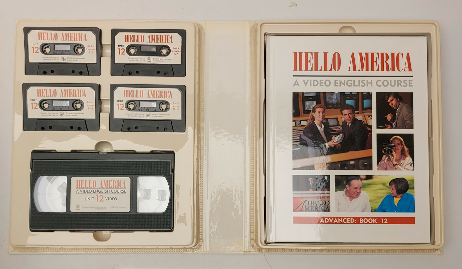 Hello America A Video English Course Advanced Book 12 NEW