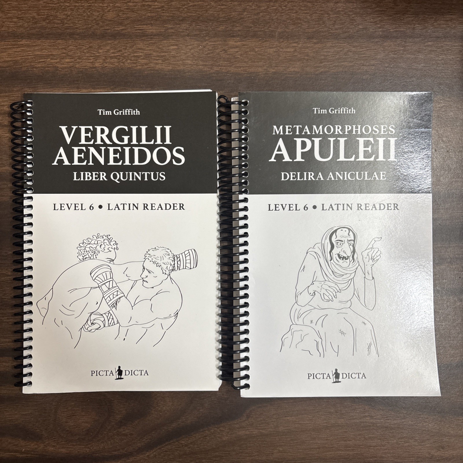 Lot 2 Picta Dicta Level 6 Latin Reader Vergilii Aeneidos + Metamorphoses Apuleii