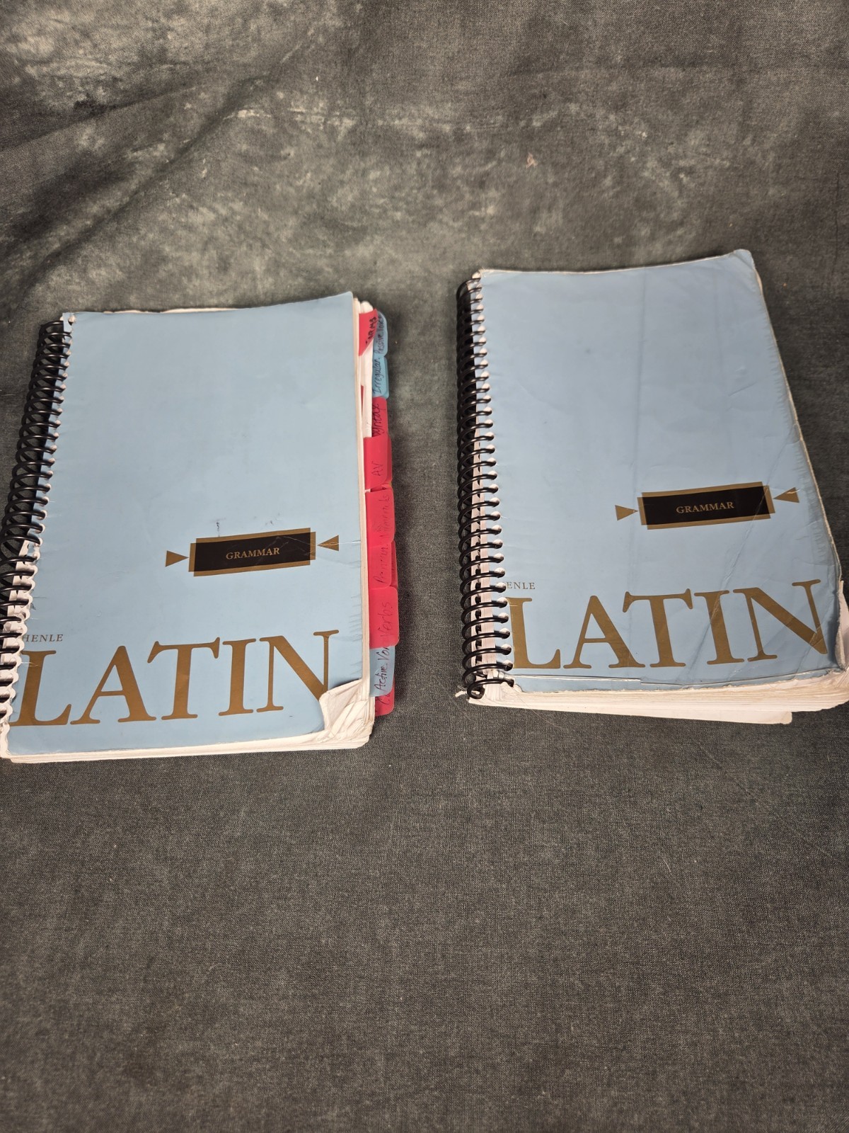 Two Used Henle Latin Grammar
