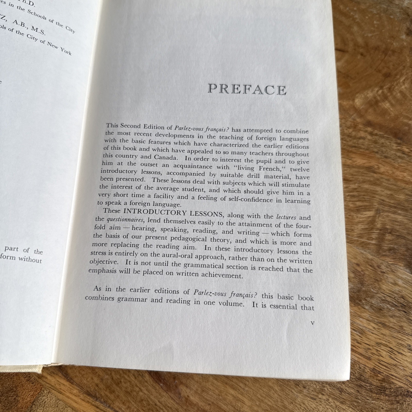 Vintage 1958 Parlez-Vous Francais Learn French Illustrator Theodore Huebener HC