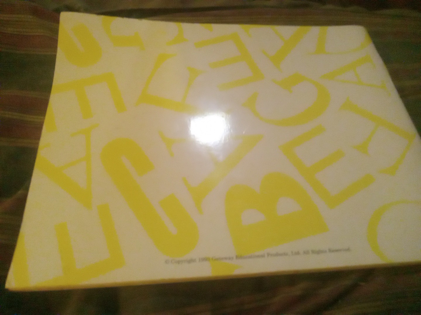 Hooked on Phonics Reading Review Book #1 Replacement 1992 From Classroom 6th Ed.