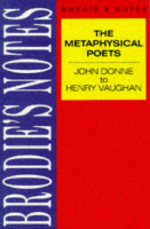 Brodies Notes on Metaphysical Poets – Graham Handley – Acceptable – Paperback