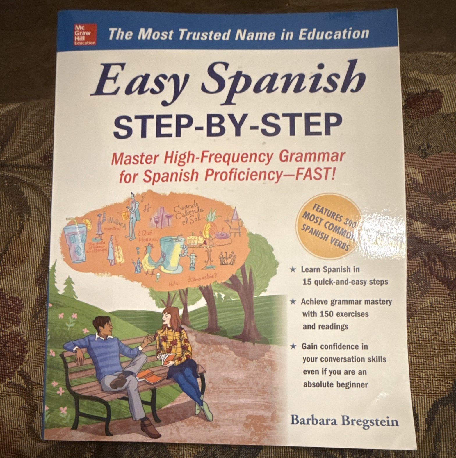 Easy Spanish Step-by-Step Paperback Barbara Bregstein Revised 2019 304p