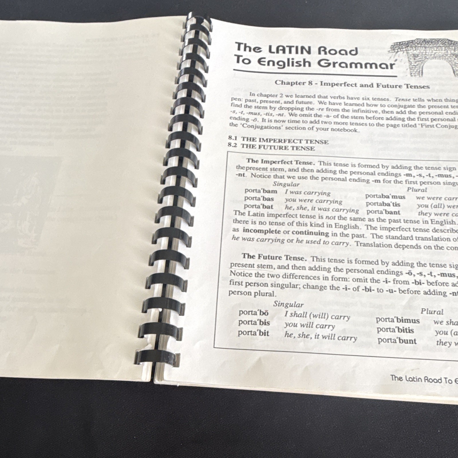 The Latin Road to English Grammar Vol 1 Worksheets Ring/Wire Bound Beers 2006
