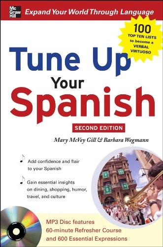 TUNE UP YOUR SPANISH WITH MP3 DISC By Mcvey Mary Gill & Brenda Wegmann **Mint**