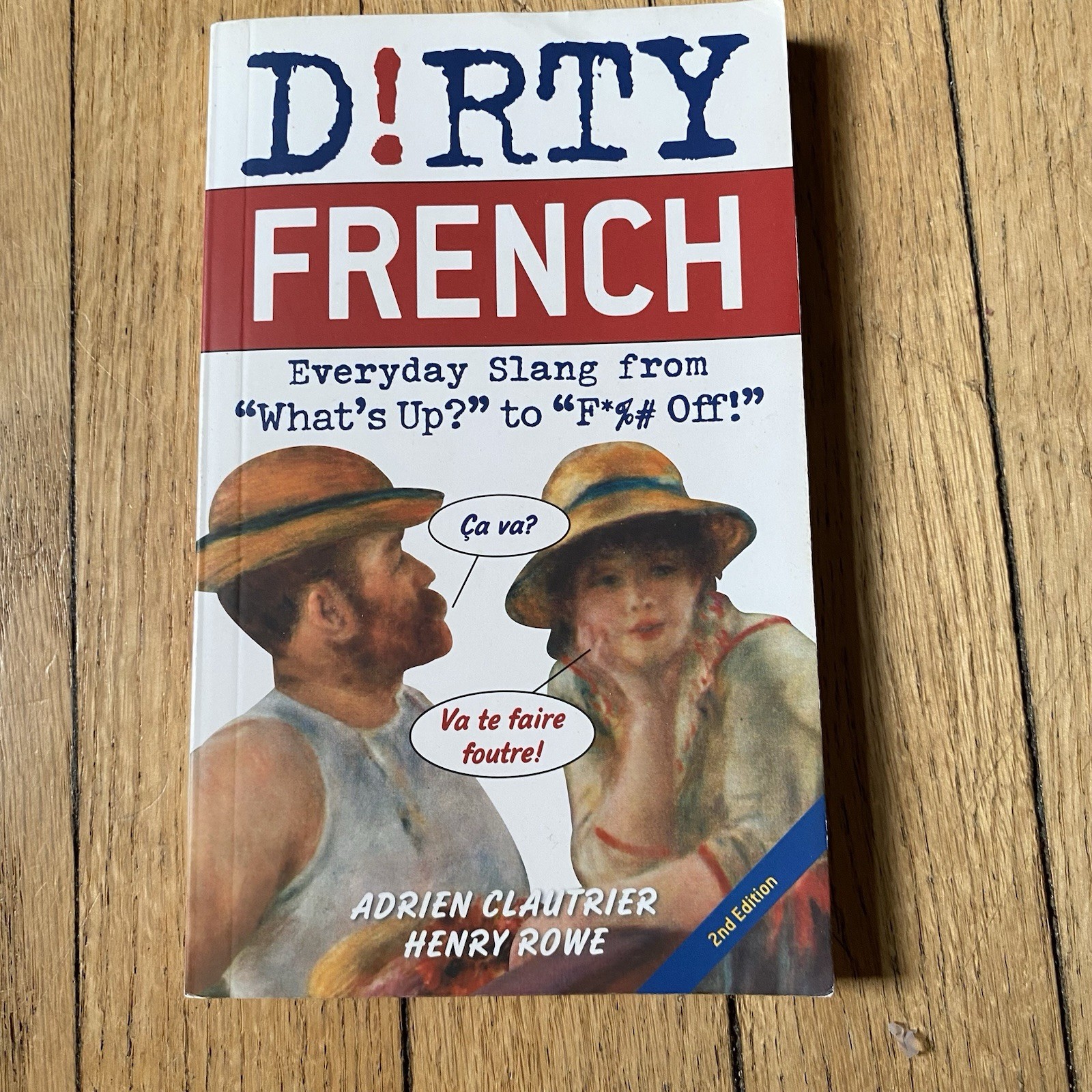 Dirty French: Everyday Slang from What’s Up? to F*%# Off! (French Edition)