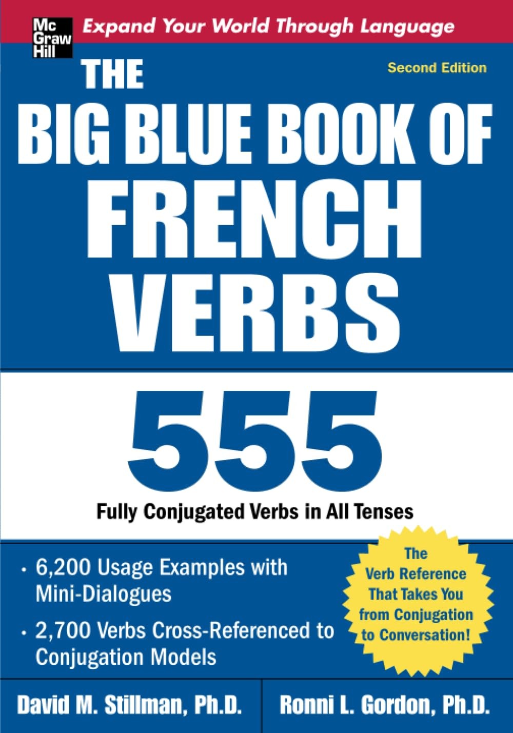 The Big Blue Book of French Verbs, Second Edition – paperback STILLMAN