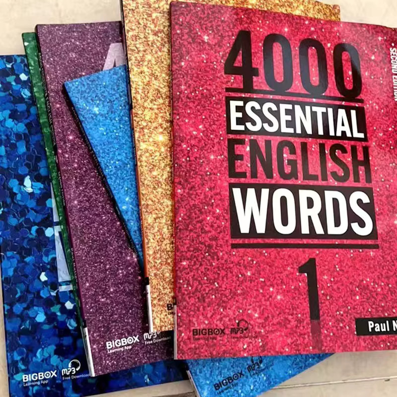 6 Books/Set New 4000 Essential English Words 1 – 6 Core Vocabulary Textbook for