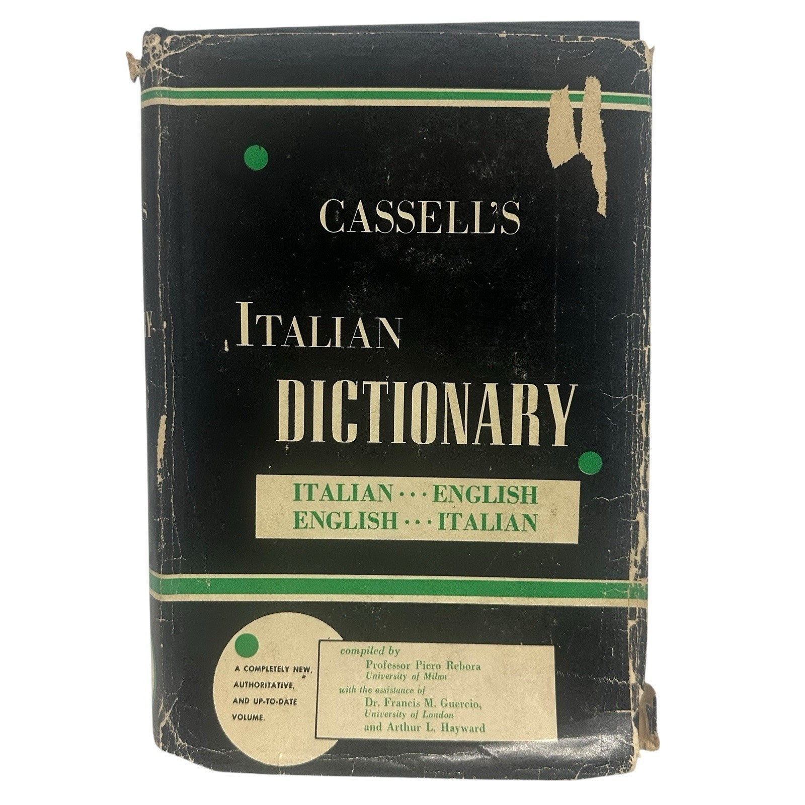 Cassell’s Italian Dictionary (Italian- English) (English- Italian) Funk Wagnalls