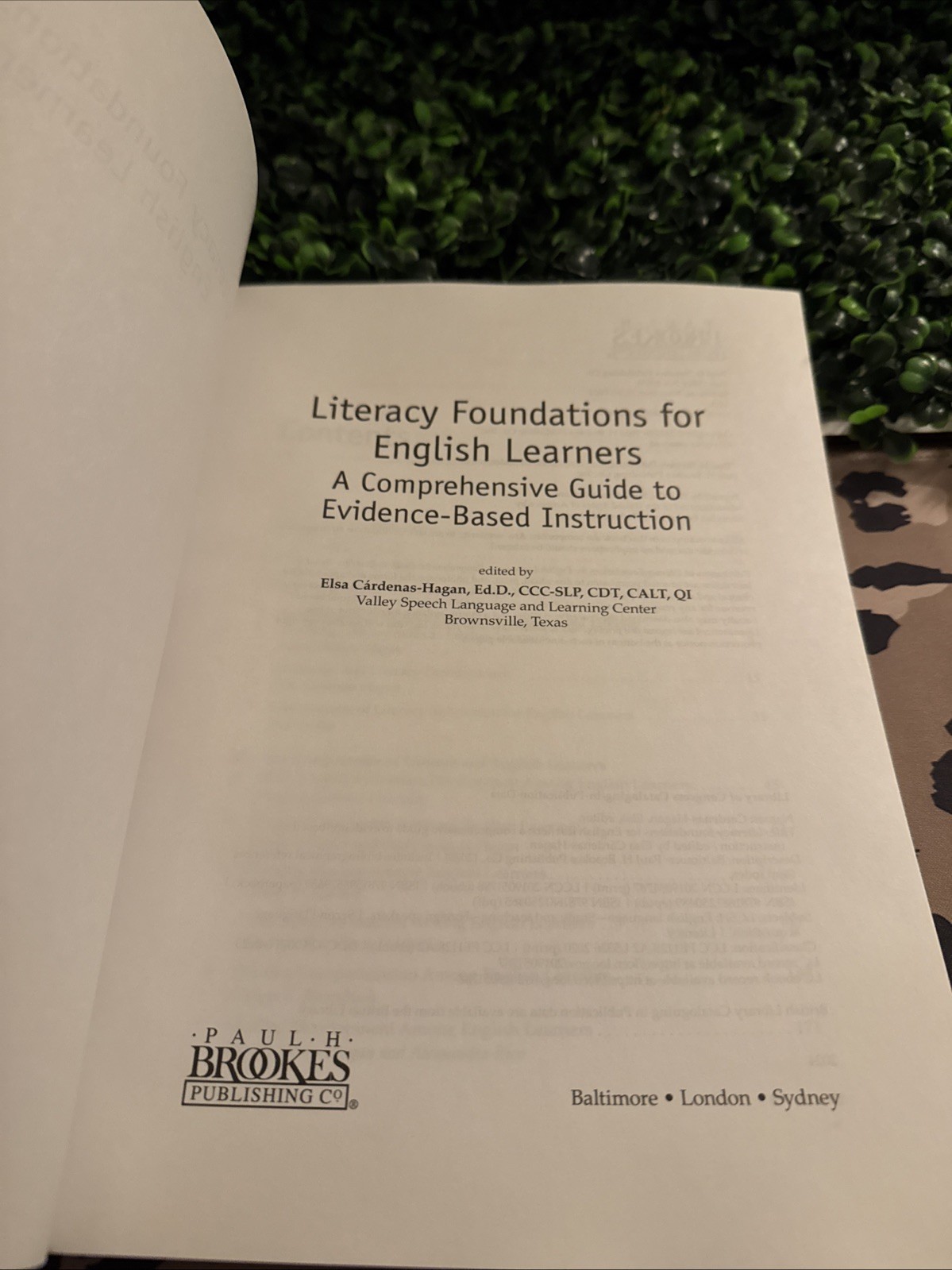 Literacy Foundations for English Learners: A Comprehensive Guide to Evidence