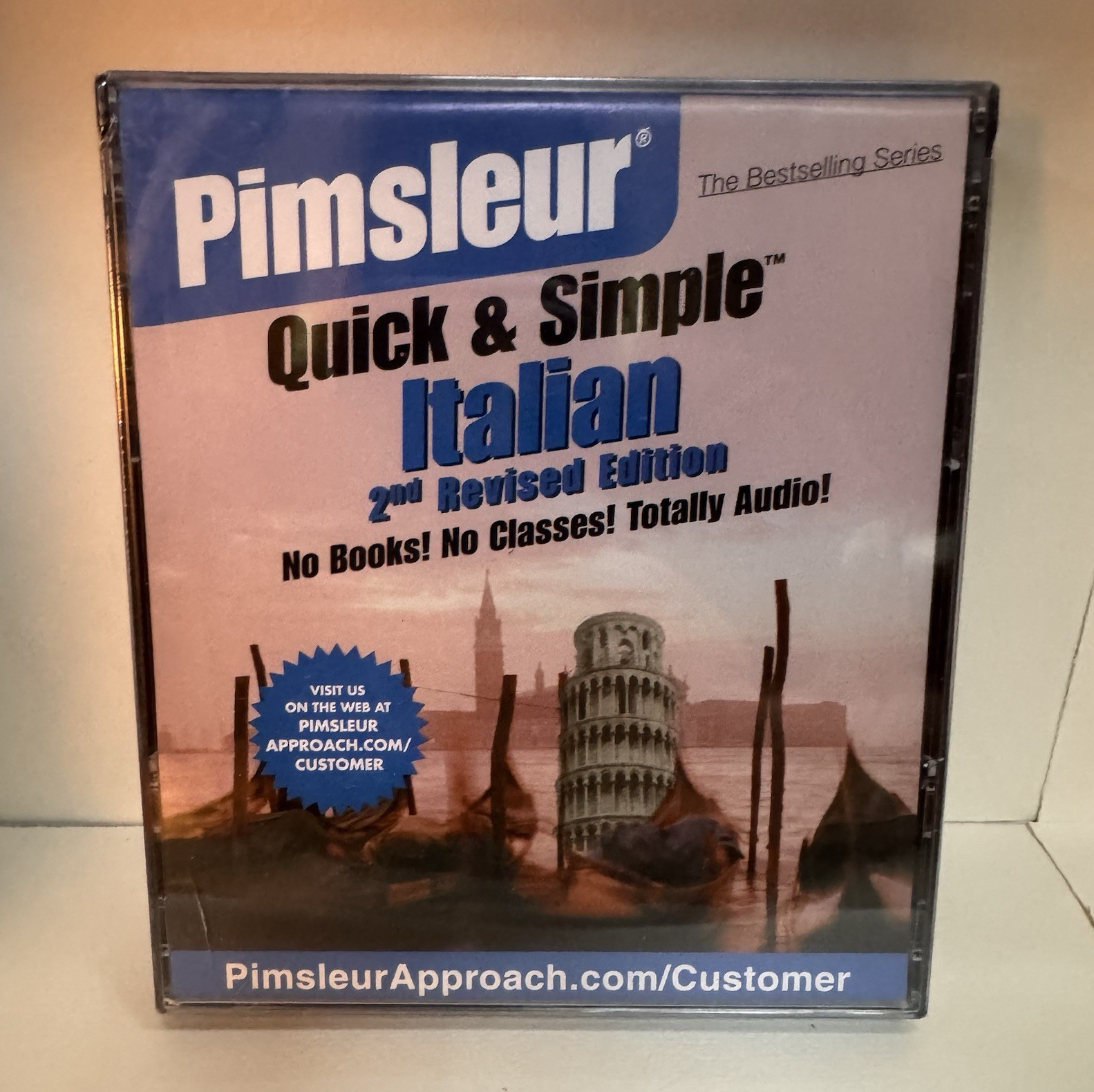 Pimsleur Quick & Simple Italian Revised Edition Audio CD Language Course