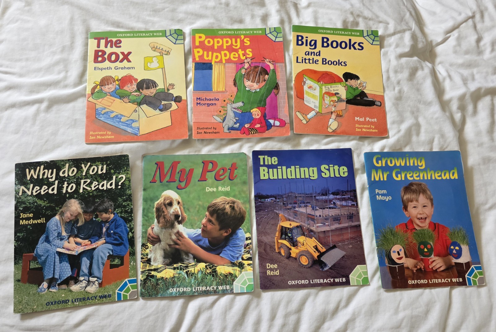 Oxford Literacy Web 7 Reading Book Bundle Stage 2 Fiction & Non fiction