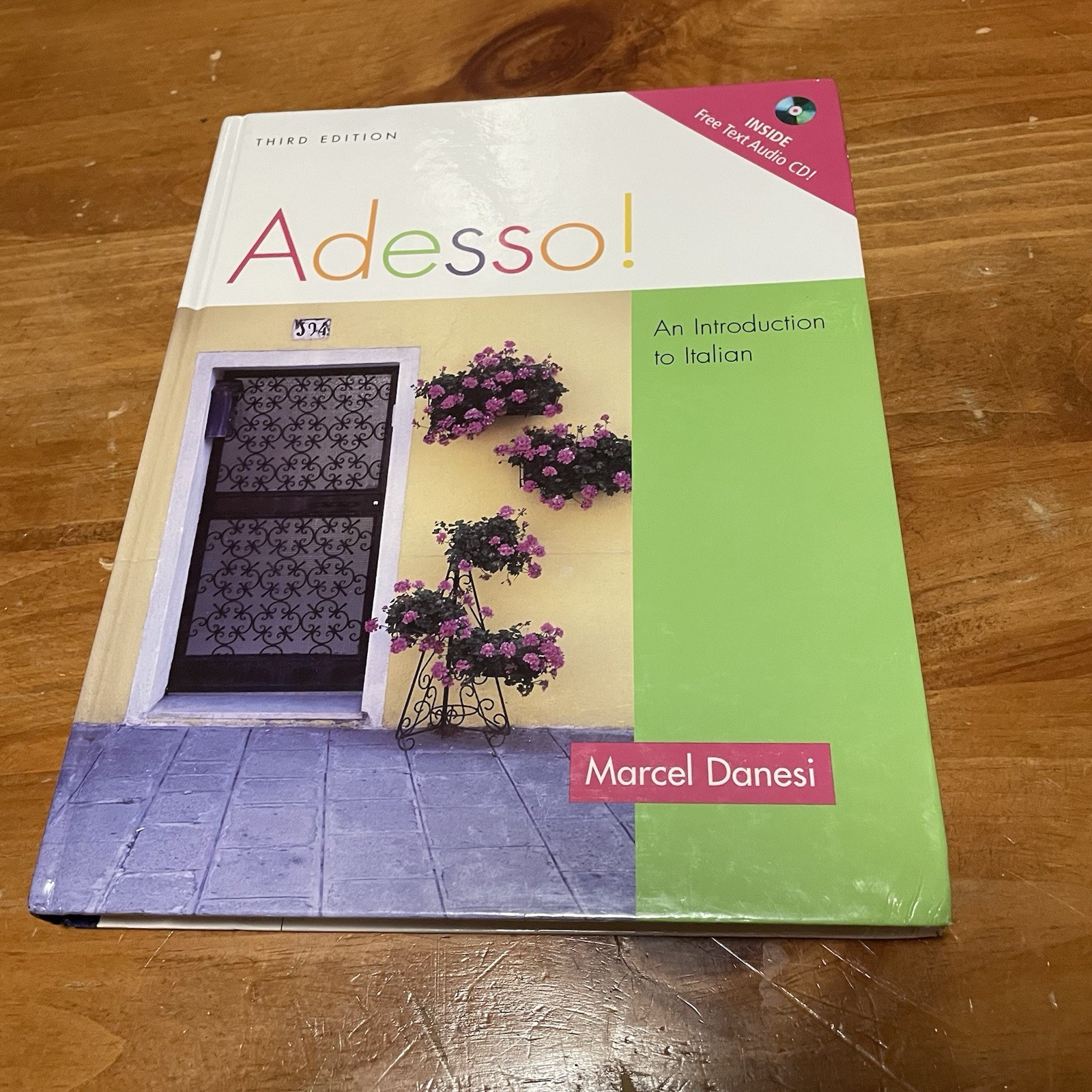 Adesso! by Marcel Danesi (3rd Edition) with Audio CD Hardcover – Very Good