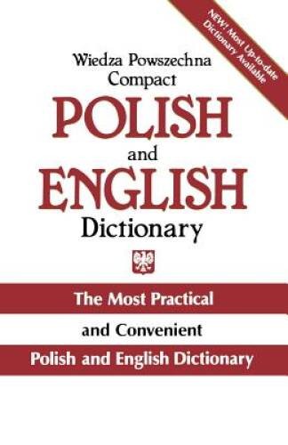 Wiedza Powszechna Compact Polish and English Dictionary – Paperback – GOOD