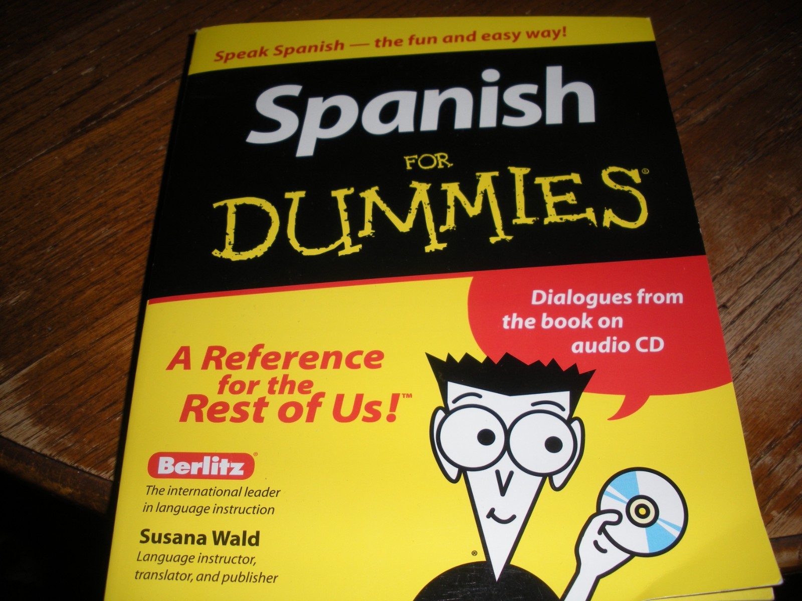 Spanish for Dummies by Susana Wald, 2000, with CD