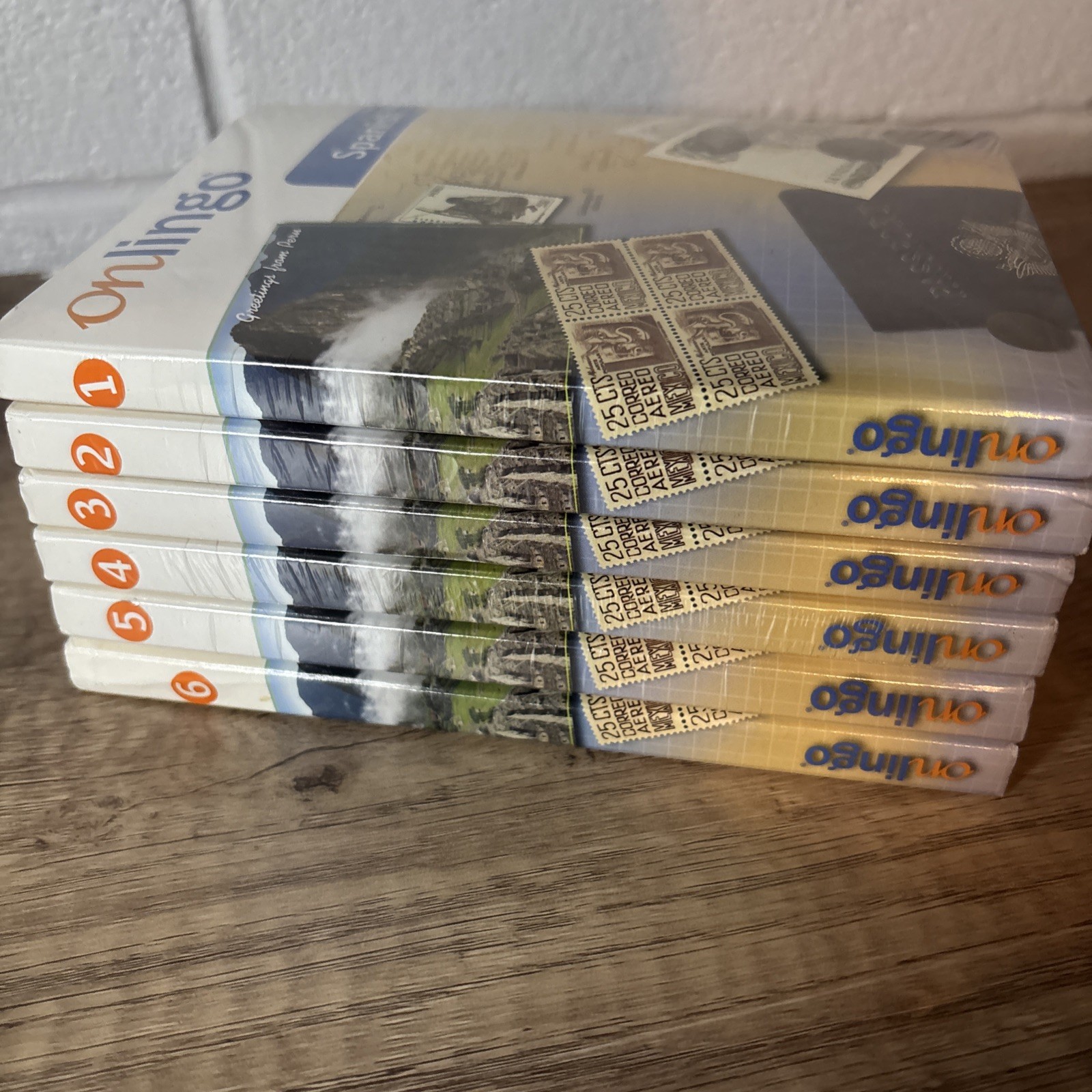 Onlingo Spanish Audio Language Course Set – Learn Spanish Audio CDs & CD ROM 1-6