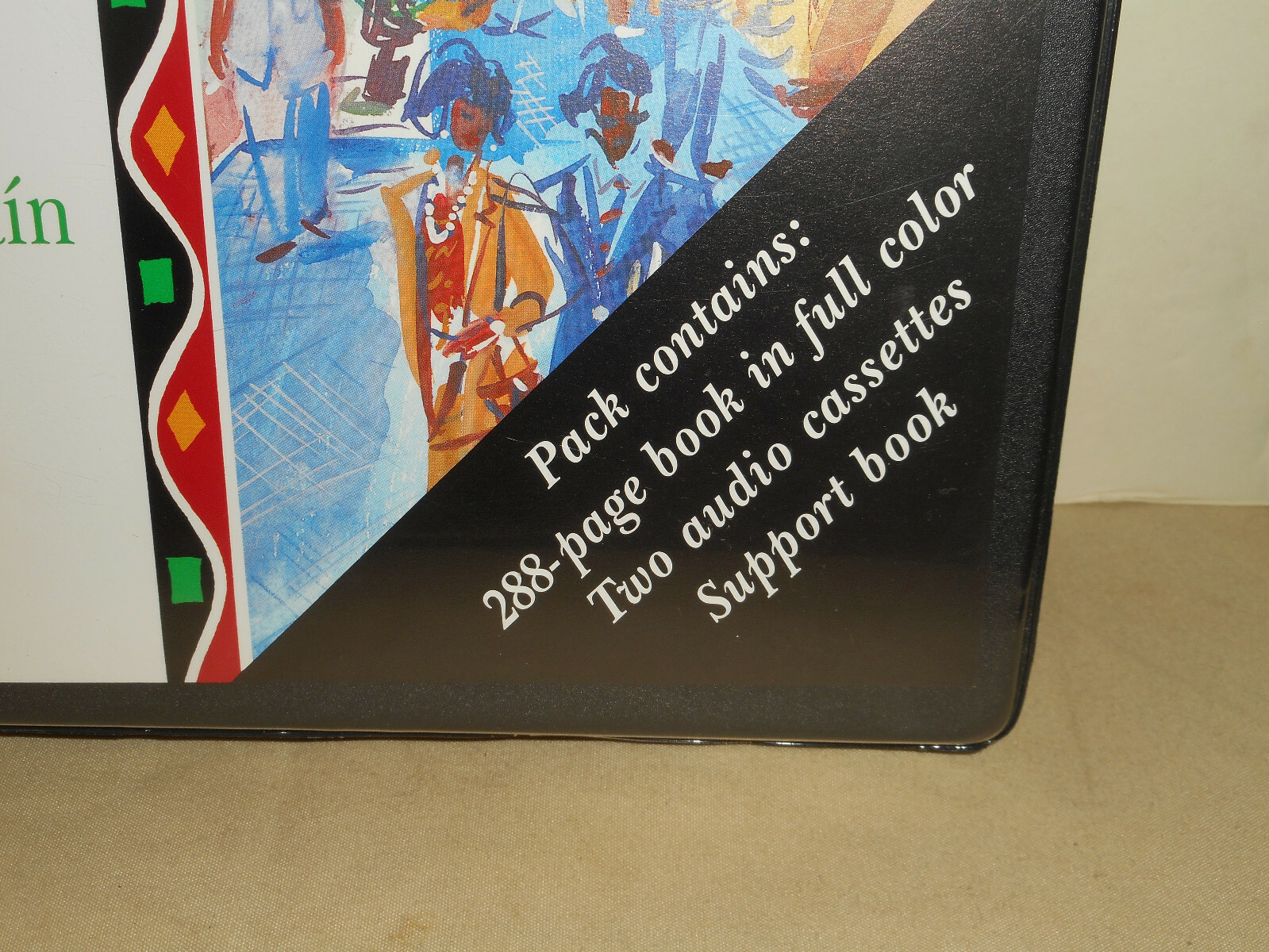 PASOS 1 First Course in Spanish Rosa Maria Martin Cassette Tapes & Study Books