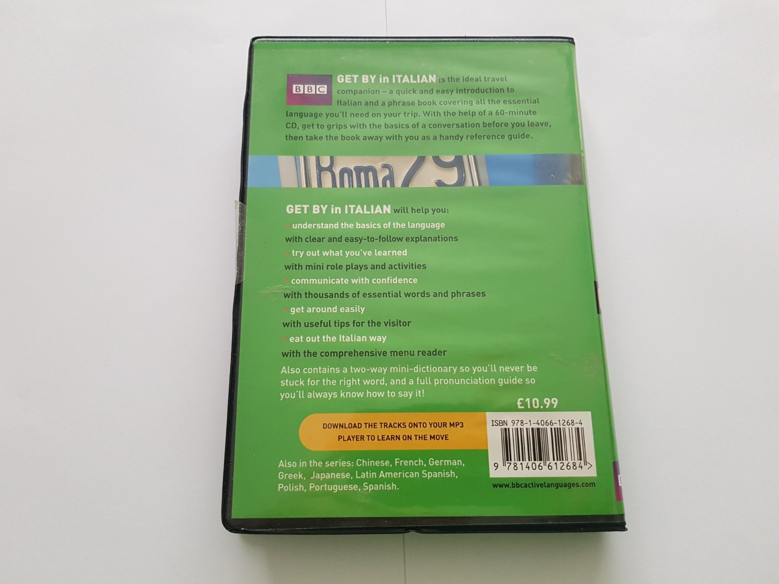 BBC Active Language CD Book Get By In Italian Travel Language