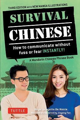 Survival Chinese Phrasebook & Dictionary: Ho- paperback, De Mente, 9780804845380