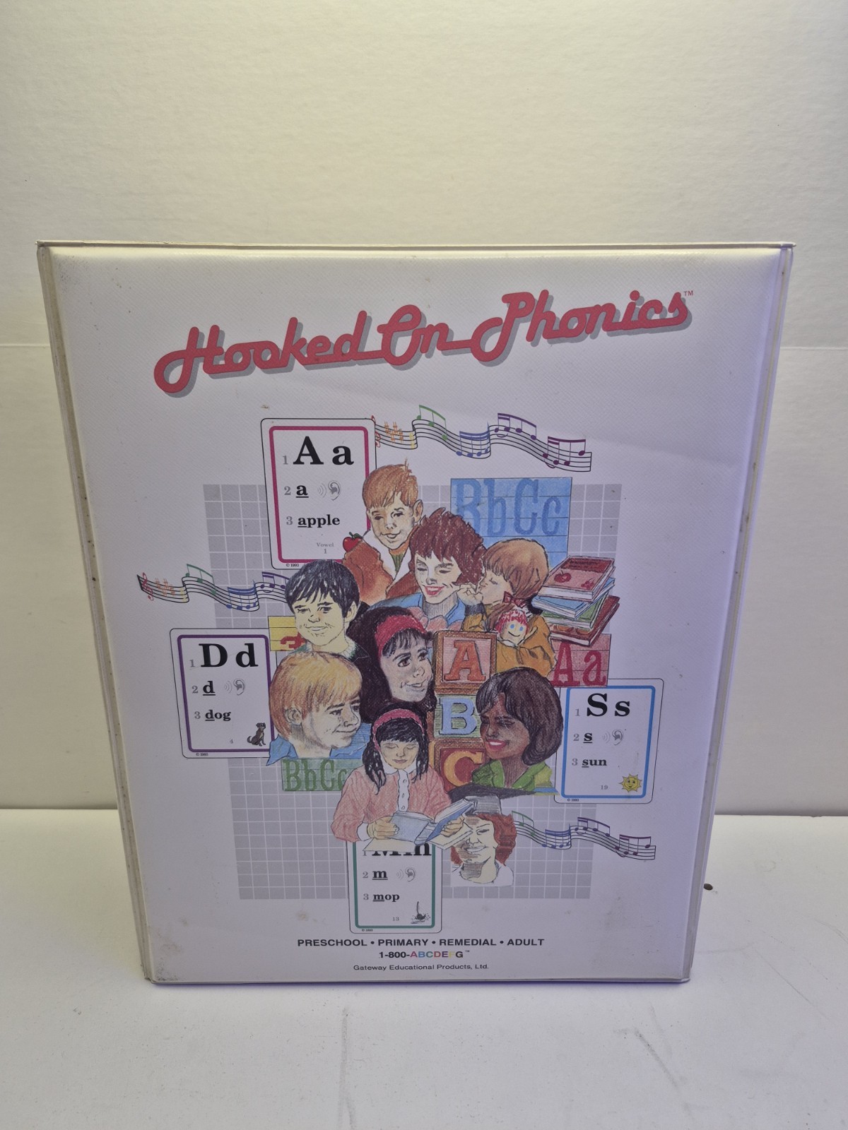 Hooked on Phonics 1993 Master Set Tapes Cards Books Vintage Missing Some Cards