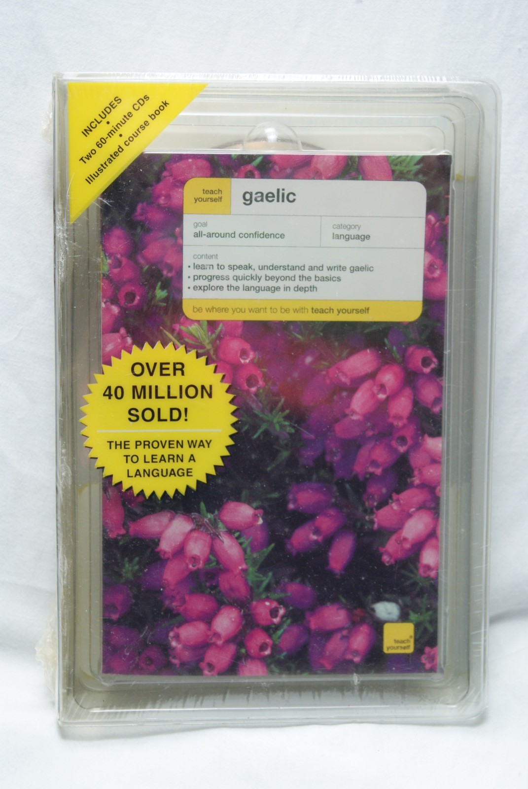 Teach Yourself Gaelic Complete Course Two 60 Minute CD Discs & Illustrated Book