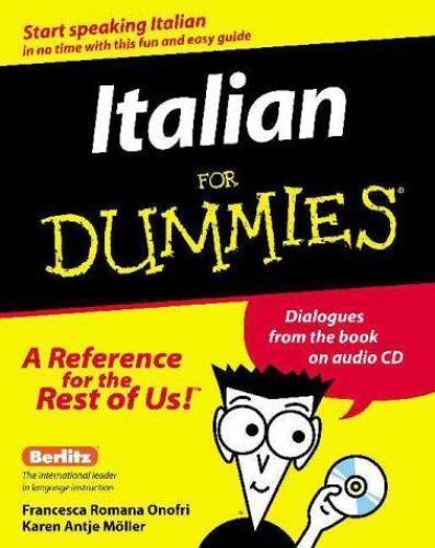 Italian for Dummies (With Audio CD) – Paperback – GOOD