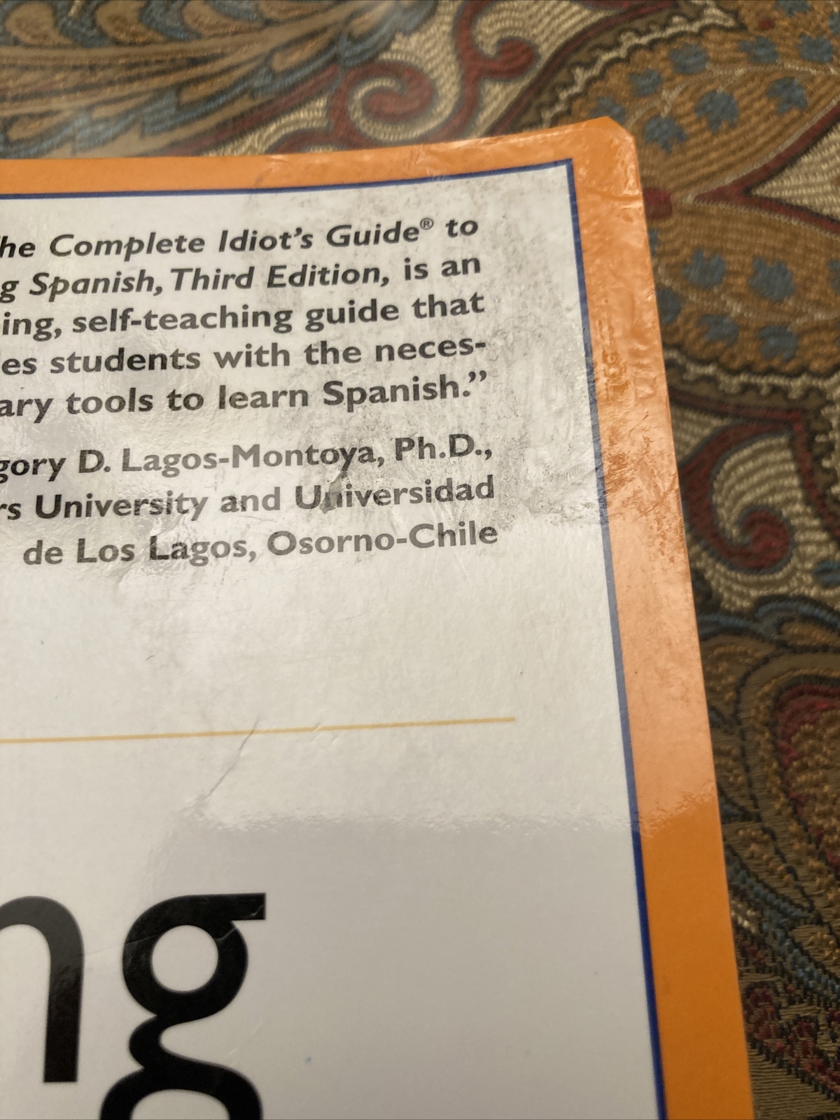 The Complete Idiot’s Guide Ser.: Learning Spanish by Gail Stein (2003, Trade.