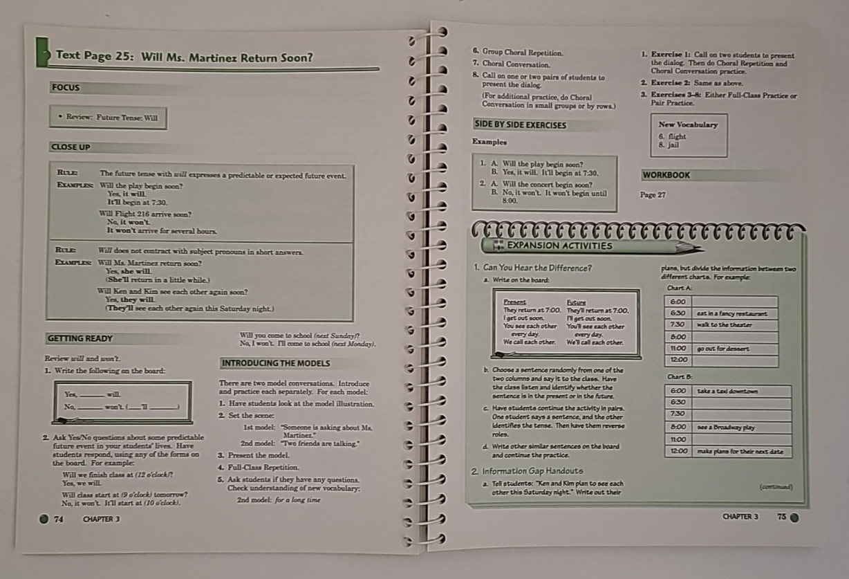 ESL 4 Workplace Plus: Living and Working in English (Teachers Guide & Workbook)