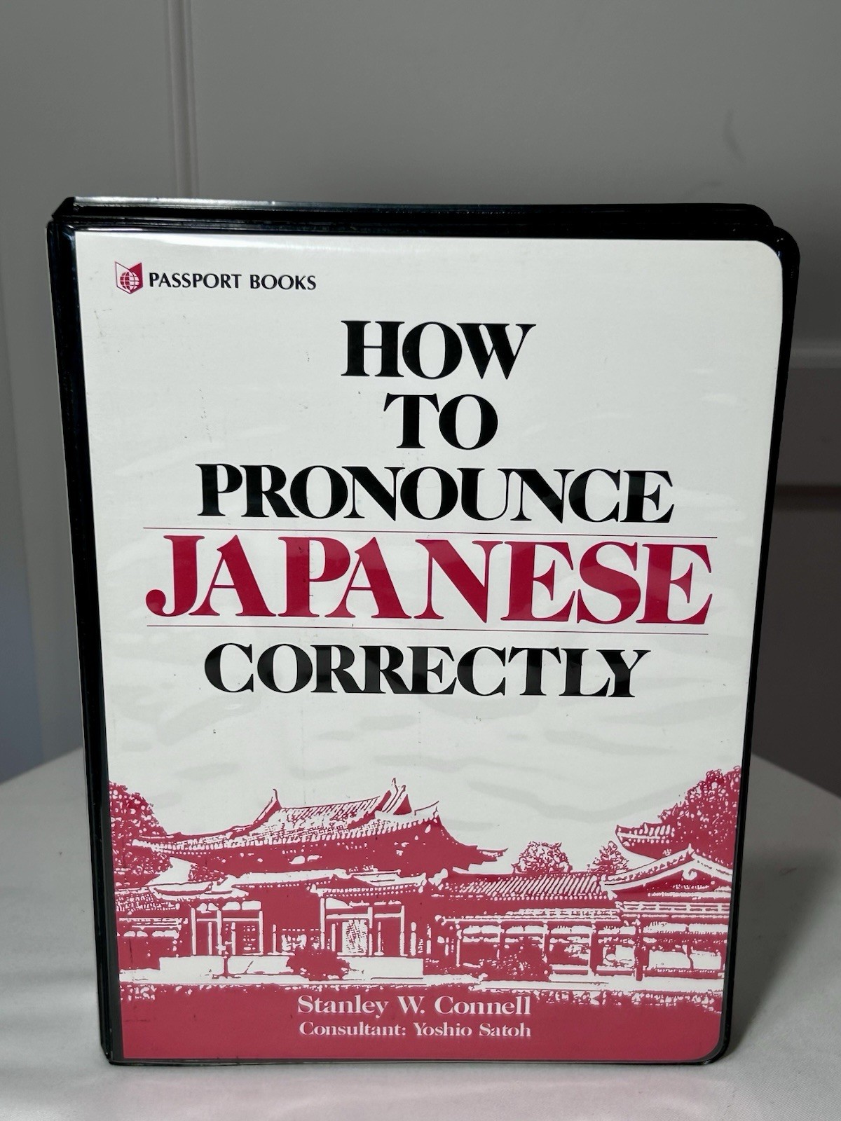 How to Pronounce Japanese Correctly~Book & Cassette Set~Brand New~Passport Books