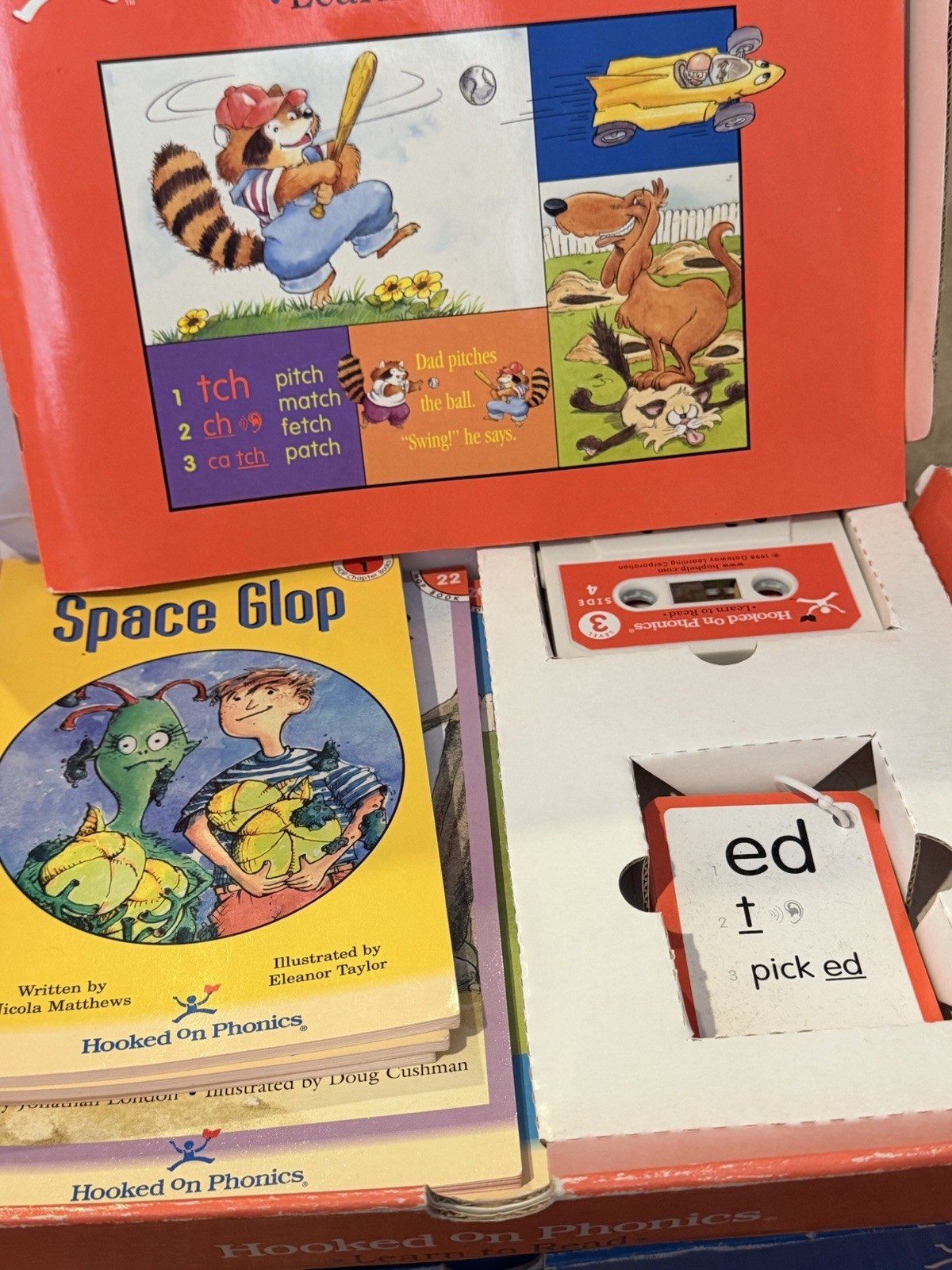 Hooked On Phonics Complete Levels 1 – 5 Books Flashcards Cassette Tapes Books