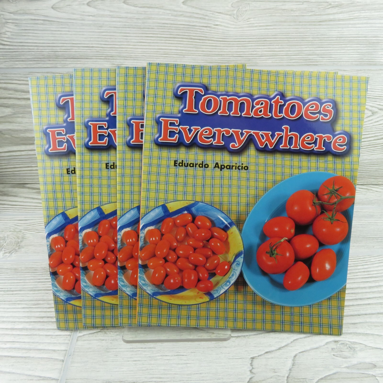 Rigby – Tomatoes Everywhere – Literacy Design – Reading Level H – Lot of 4 Books