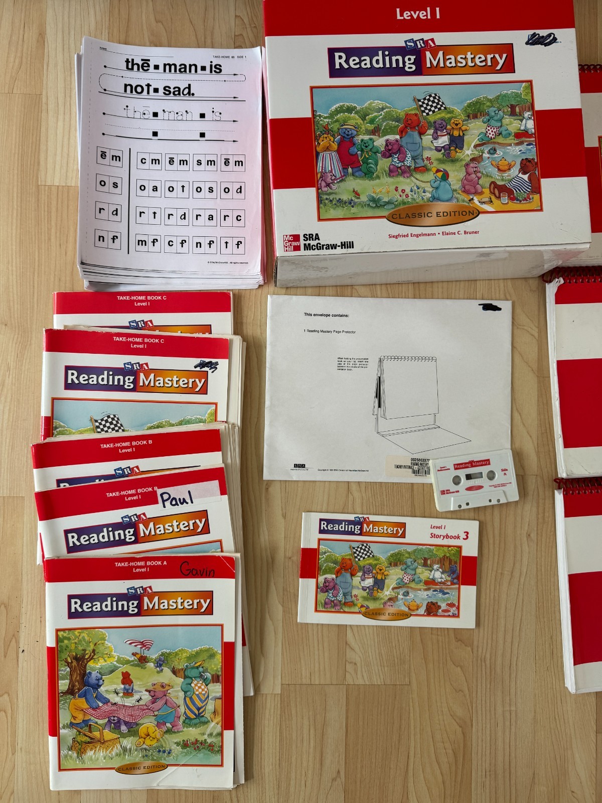 McGraw-Hill Reading Mastery Curriculum Set Level 1 Classic Edition Homeschool