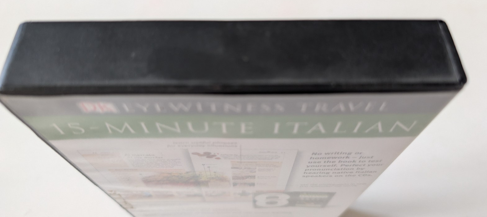 ​DK 15-MINUTE ITALIAN Language Course Book & 2 CDs Eyewitness Travel Study Pack